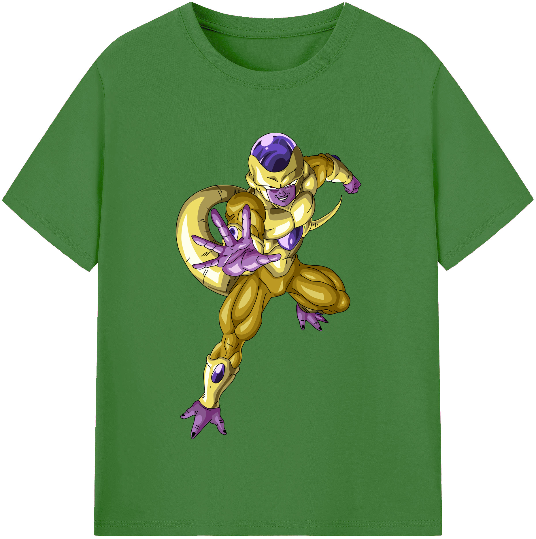 （画像用） ドラゴンボール フリーザ DRAGON BALL Frieza レディースカジュアルプリントTシャツ（綿100％）